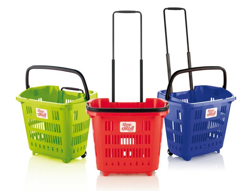 Cesta de supermercado con ruedas 34 L - ENVIO GRATUITO!